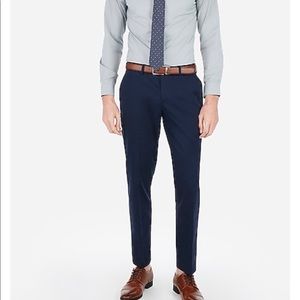 Express Photographer Slim Suit Pant (Navy)